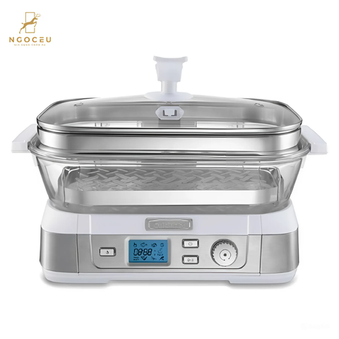 Nồi hấp điện đa năng Cuisinart STM-3000HK 6L - Màu Bạc