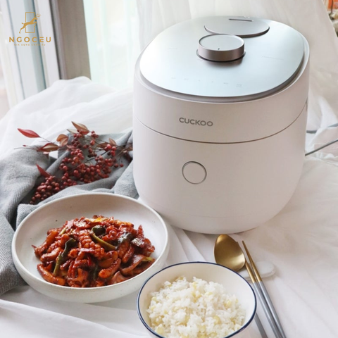 Nồi cơm điện cao tần áp suất kép 1.08L Cuckoo CRP-OHTR0610FGW