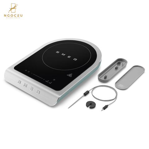 Bếp từ chuyên nghiệp kèm đầu dò nhiệt độ thực phẩm Smeg PIC01EGMEU