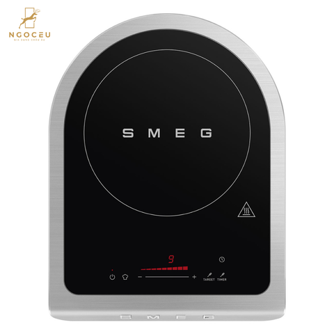 Bếp từ chuyên nghiệp kèm đầu dò nhiệt độ thực phẩm Smeg PIC01WHMEU