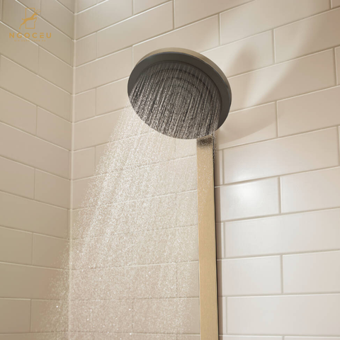 Bộ sen cây bát tròn 2 vòi Hansgroe Pulsify S Showerpipe 260 2jet 24240140 - Màu Đồng