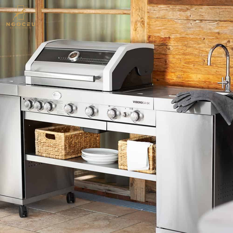 Bếp Nướng Gas BBQ Ngoài Trời Rosle Videro G4-SK Vario