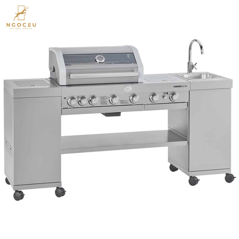 Bếp Nướng Gas BBQ Ngoài Trời Rosle Videro G4-SK Vario