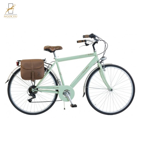 Xe đạp Via Veneto By Canellini Retrò Uomo Acciaio Verde Chiaro - Nam