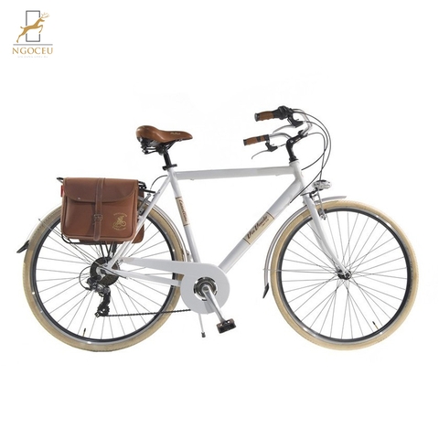 Xe đạp Via Veneto By Canellini Retrò Uomo Alluminio Bianco - Nam