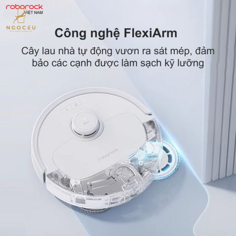 Robot hút bụi lau nhà Roborock Q Revo MaxV Bản Quốc Tế - Màu Trắng