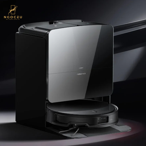 Robot hút bụi lau nhà Roborock Saros 10 - Màu đen