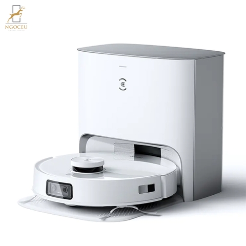 Robot hút bụi lau nhà Ecovacs Deebot T10 Plus - Tự đổ rác