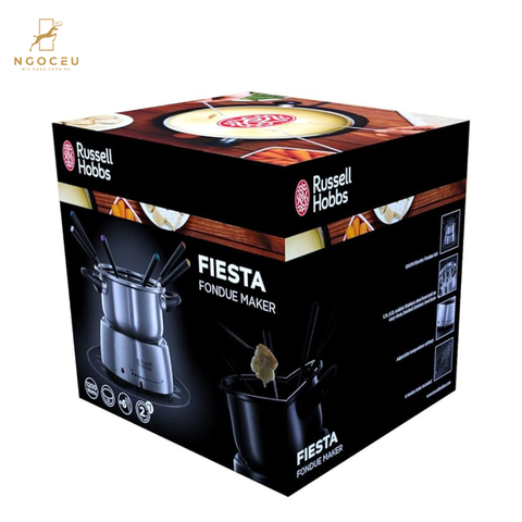 Bếp lẩu mini 2L Fondue Russell Hobbs Fiesta 22560-56 1200W - Màu inox