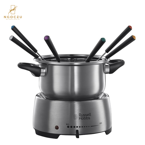 Bếp lẩu mini 2L Fondue Russell Hobbs Fiesta 22560-56 1200W - Màu inox