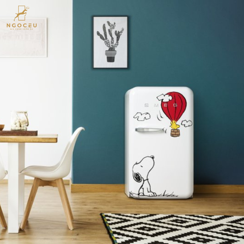 Tủ lạnh 122L Smeg FAB10RDSN5 – 105L + 17L