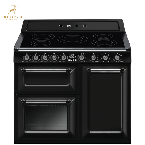 Bếp từ hỗn hợp kèm lò nướng Smeg TR103IBL2