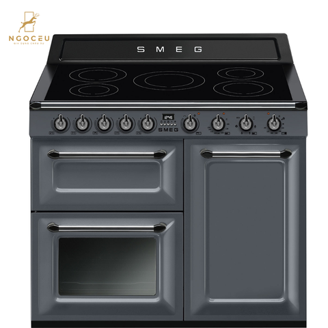 Bếp từ hỗn hợp kèm lò nướng Smeg TR103IGR2