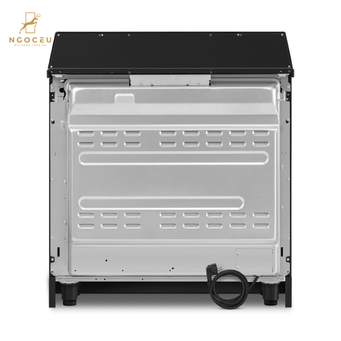 Bếp từ hỗn hợp kèm lò nướng Smeg TR90IMBL