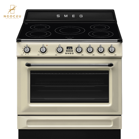 Bếp từ hỗn hợp kèm lò nướng Smeg TR90IMP