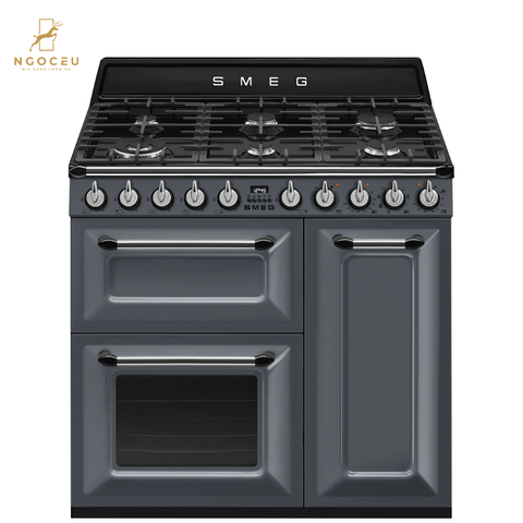 Bếp từ hỗn hợp kèm lò nướng Smeg TR93GR