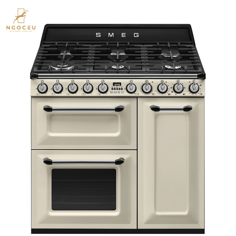 Bếp từ hỗn hợp kèm lò nướng Smeg TR93P