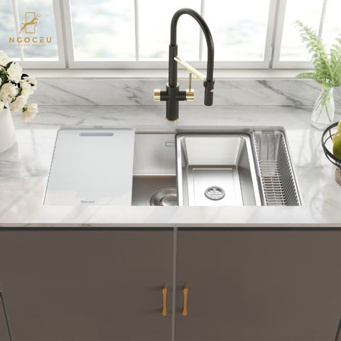 Chậu rửa bát Konox Tari 8748SR