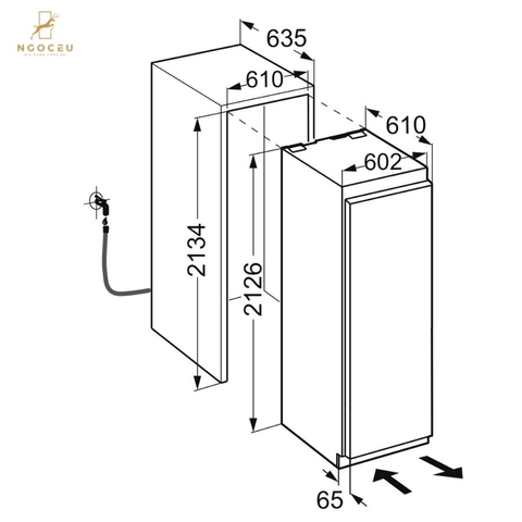Tủ lạnh Liebherr Monolith EGN 9271 + EKB 9471
