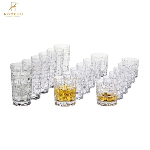 Bộ cốc pha lê 18 chiếc Nachtmann Bossa Nova Becher 103000