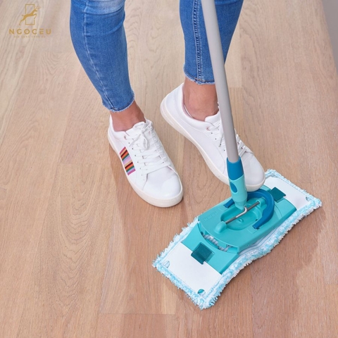 Cây lau nhà kèm gạt nước Leifheit Twist Ergo Turbo