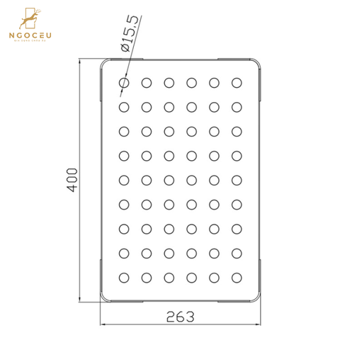 Thớt Inox Cutting Board – CB04