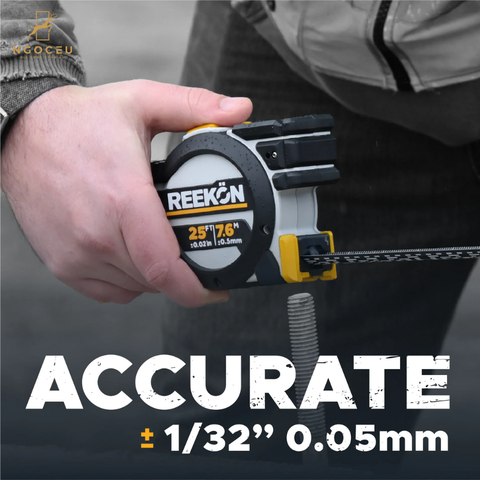 Thước dây kỹ thuật số kèm dây thước Reekon Metric T1 Tomahawk