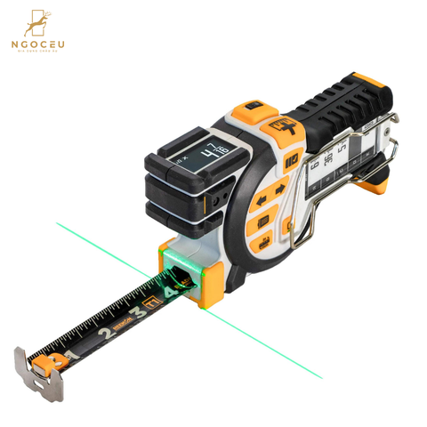 Thước dây kỹ thuật số kèm dây thước Reekon Metric T1 Tomahawk