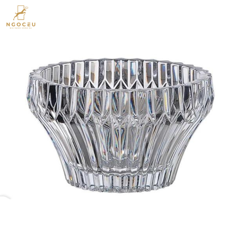 Tô pha lê Rogaska Crown Jewel 23cm - Màu trắng