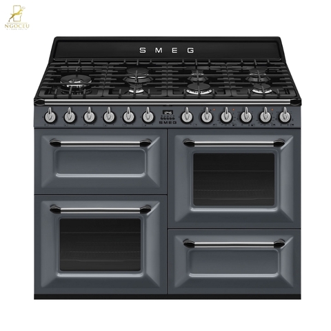 Bếp gas hỗn hợp kèm lò nướng Smeg TR4110GR - 110cm