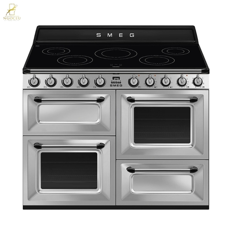 Bếp từ hỗn hợp kèm lò nướng Smeg TR4110IX2 - 110cm