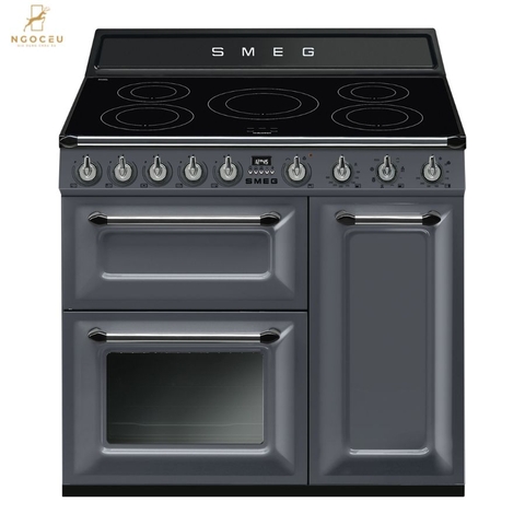 Bếp từ hỗn hợp kèm lò nướng Smeg TR93IGR2