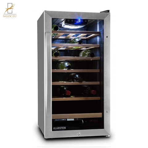Tủ bảo Quản Rượu vang Klarstein Vivo Vino 88L, 26 Chai