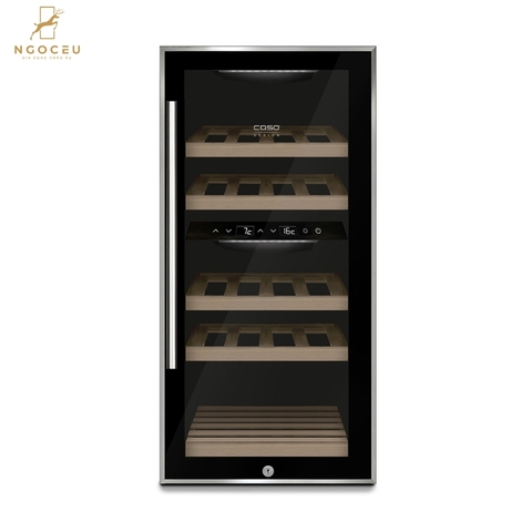 Tủ bảo quản rượu vang Caso WineComfort 24 - Black