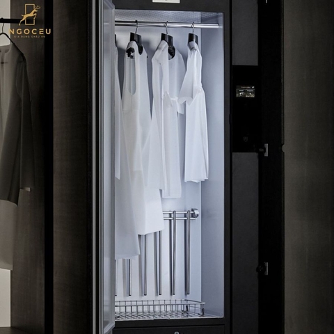 Tủ giặt hấp sấy Vzug RefreshButler V6000 - ChromeClass