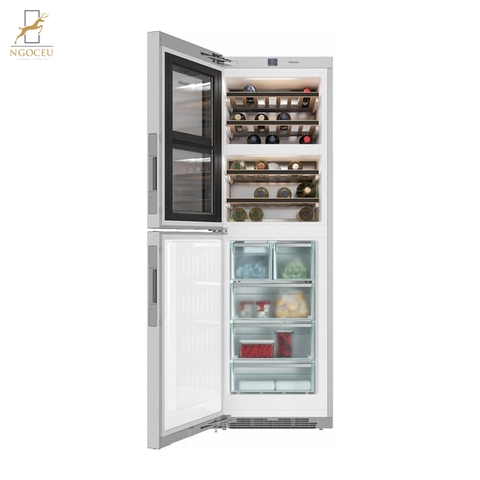 Tủ khoang đông khoang mát bảo quản rượu Miele KWNS 28462E