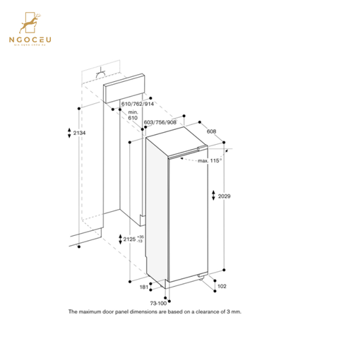 Tủ lạnh 567L - Gaggenau RC492504 - Serie 400