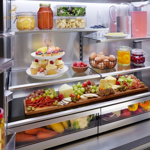 Tủ lạnh 735L âm tủ cửa kiểu Pháp Signature SKSFD4826P - 120cm