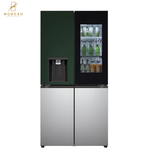 Tủ lạnh 820L - LG Side By Side Dios W822SGS452 - Màu Xanh/Bạc