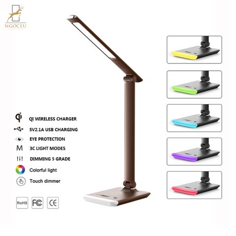 Đèn học chống cận Wilit H10Q - Màu Nâu