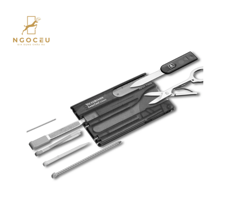 Dụng cụ đa năng 8 món Victorinox Swisscard Onyx 0.7133.T3.
