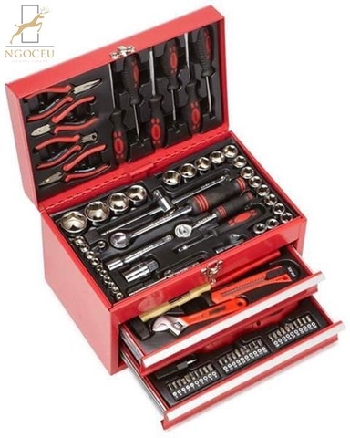 Bộ dụng cụ sửa chữa 155 món Mannesmann M29066