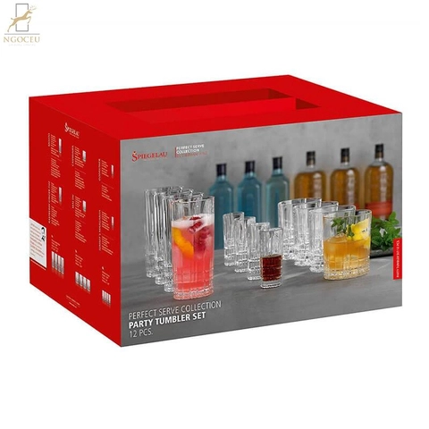Bộ pha lê Spiegelau 12 món PartyBecher
