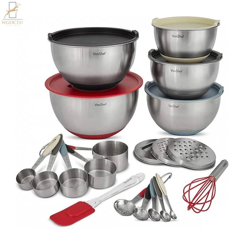 Bộ trộn làm bánh Vonshef 9000190