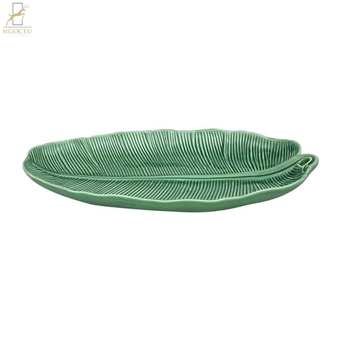 Bordallo – Leaves – Đĩa Lá Chuối – 26.5cm