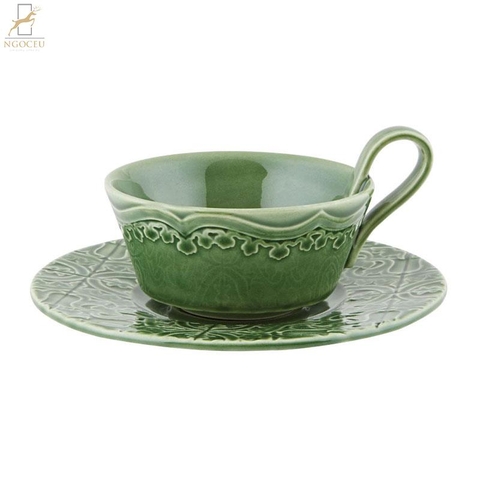 Bordallo – Rua Nova – Tách Uống Trà - Xanh Lá