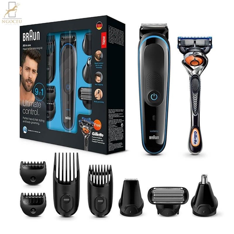 Tông đơ đa năng BrAun MGK3085 9 in 1