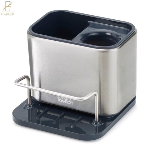 Hộp đựng dụng cụ rửa chén joseph joseph surface stainless steel sink tidy