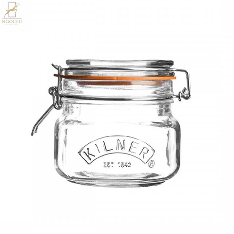 Kilner - Hũ thủy tinh vuông - 0.5L
