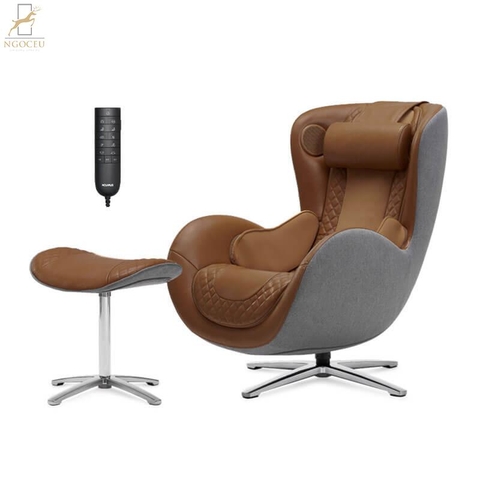 Ghế Massage Nouhaus X Curry Clint  – Dark Caramel